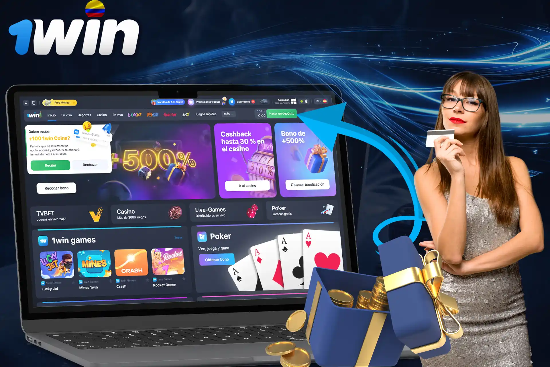 Muchas formas de retirar e ingresar dinero rápidamente en 1Win