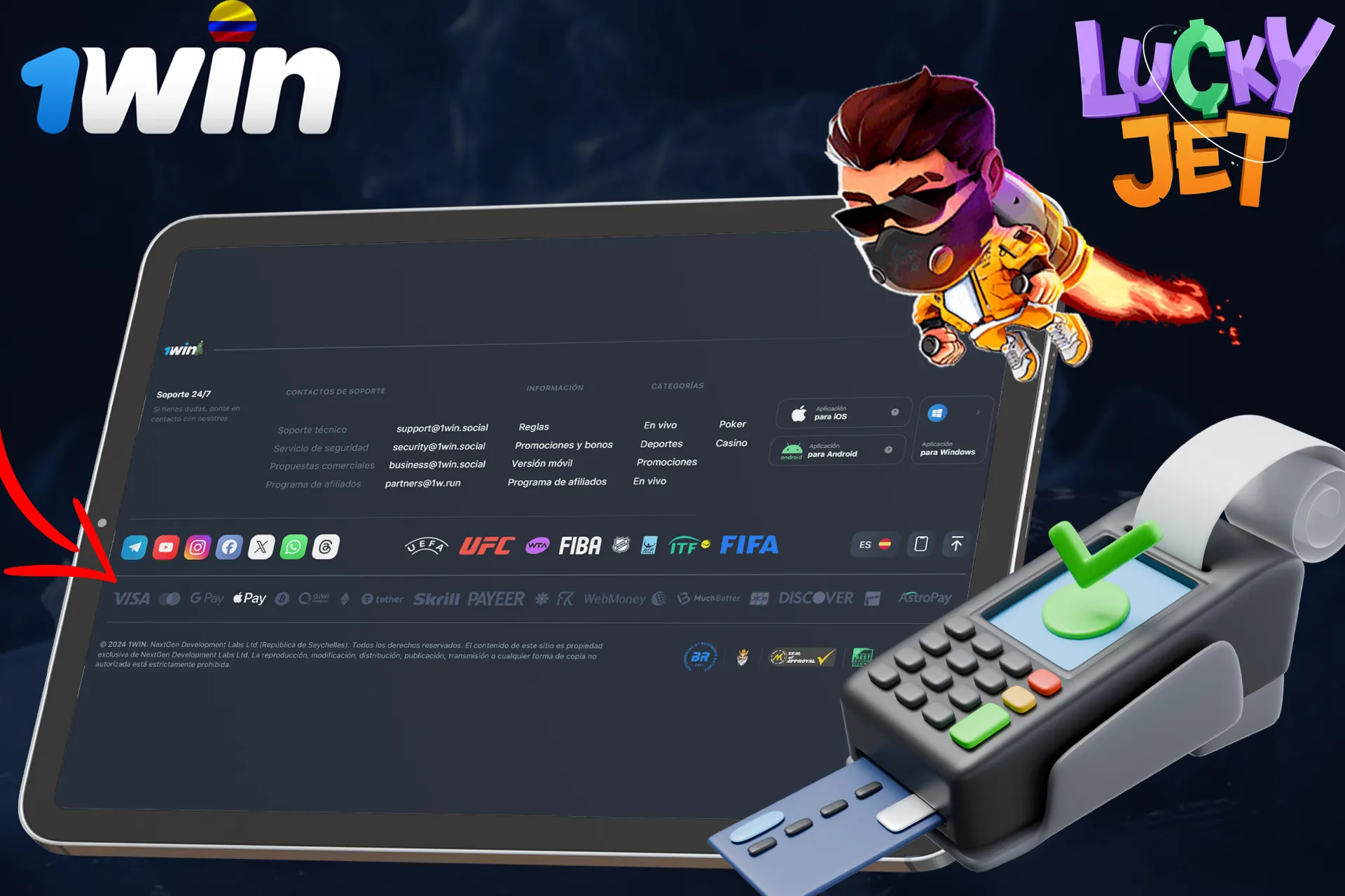 Diversos métodos de depósito y retirada