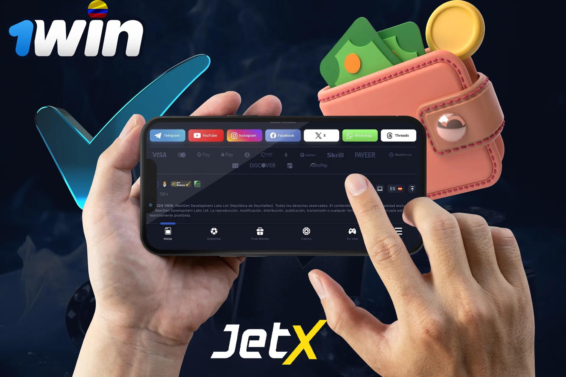 Diversos métodos de depósito y retirada