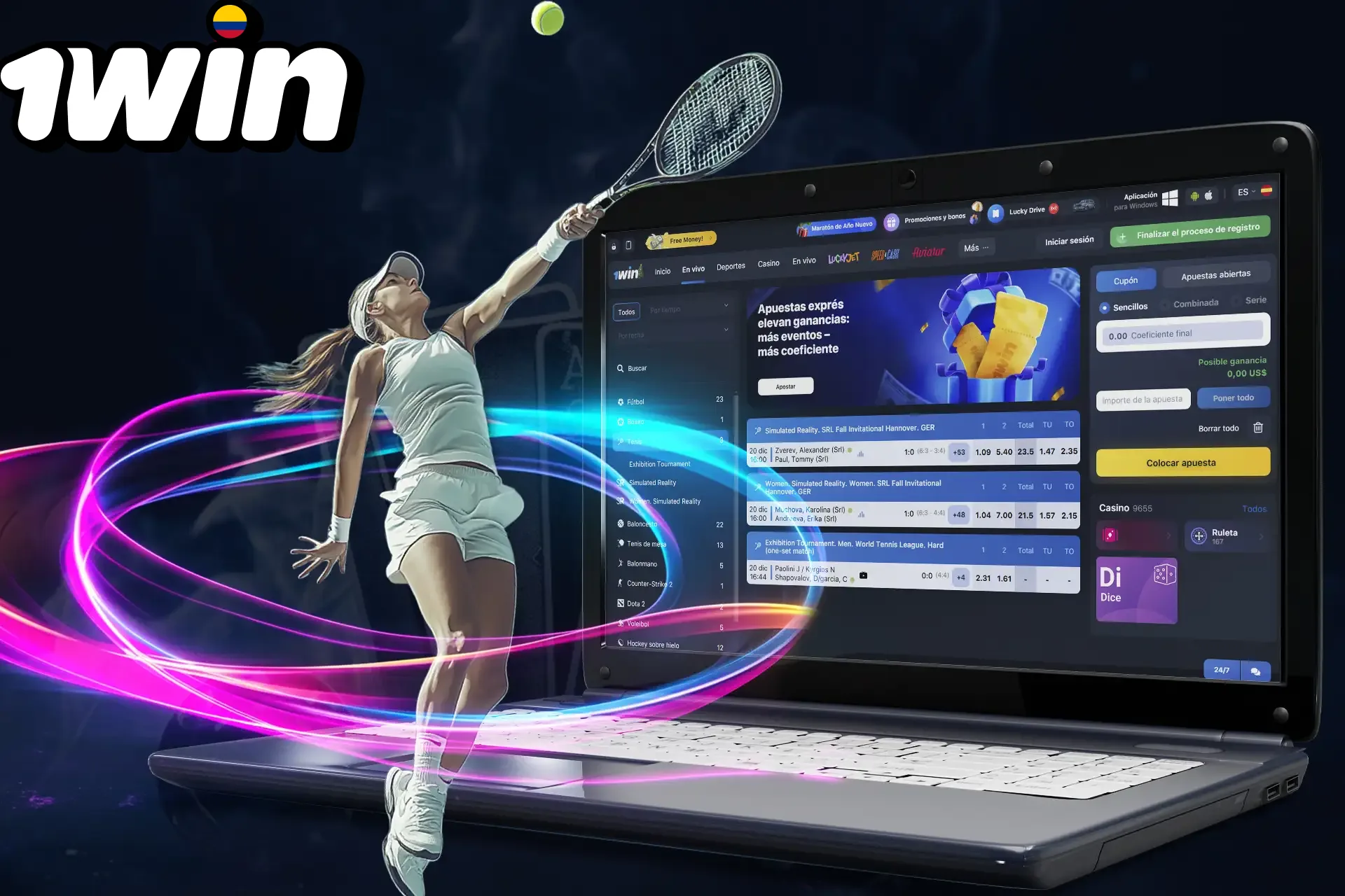 Apuestas de tenis fascinantes