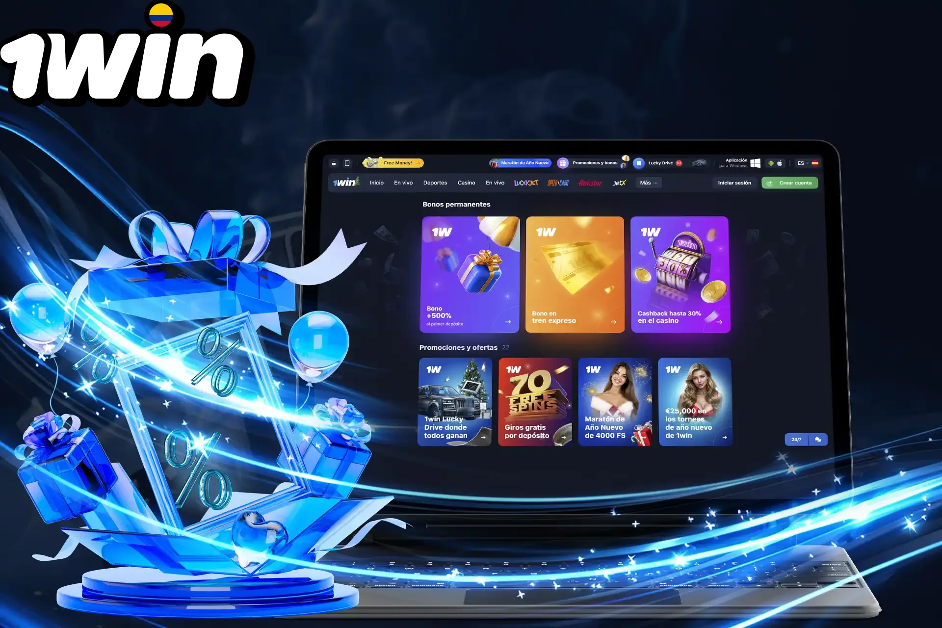 Numerosas bonificaciones y promociones