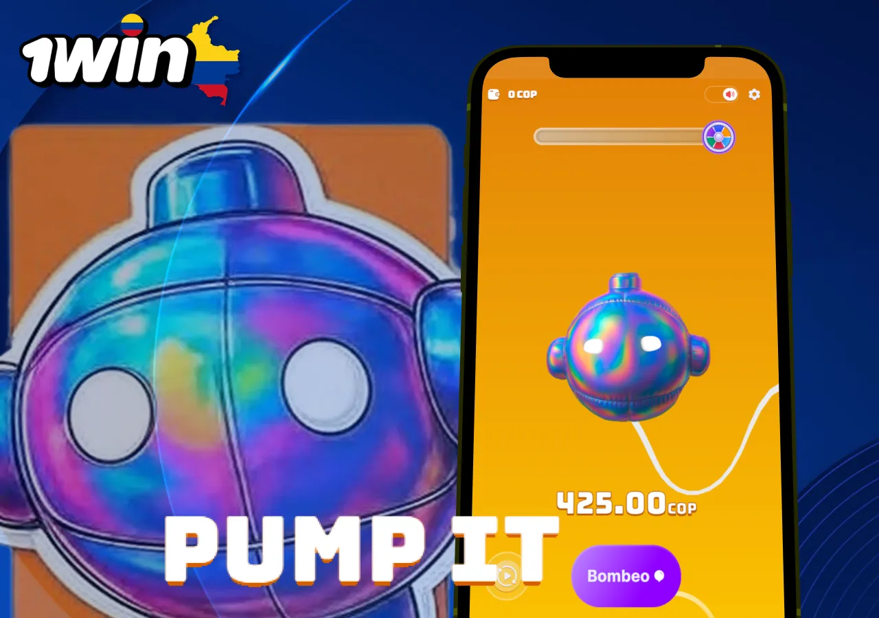 Introducción a la tragaperras dinámica Pump It en el casino 1win.