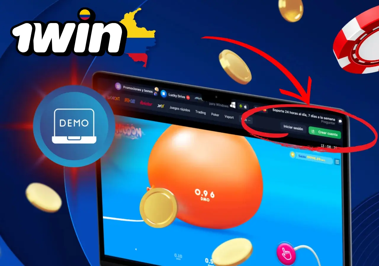 Disfruta de la version demo de Balloon en 1Win, perfecta para entrenar.