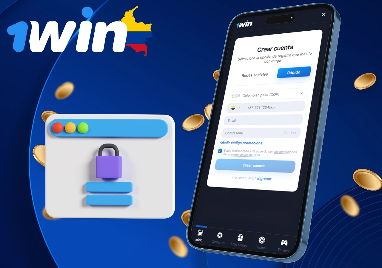 El proceso de registro a través de la aplicación móvil es tan sencillo como en el sitio web