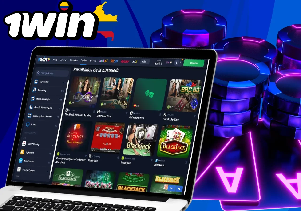 Varias opciones de juegos de Blackjack están disponibles en 1win casino