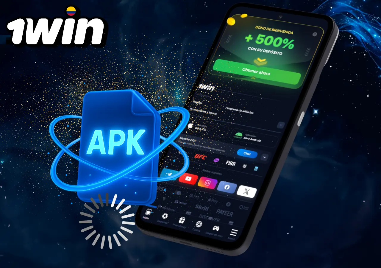 Pasos para descargar e instalar 1Win