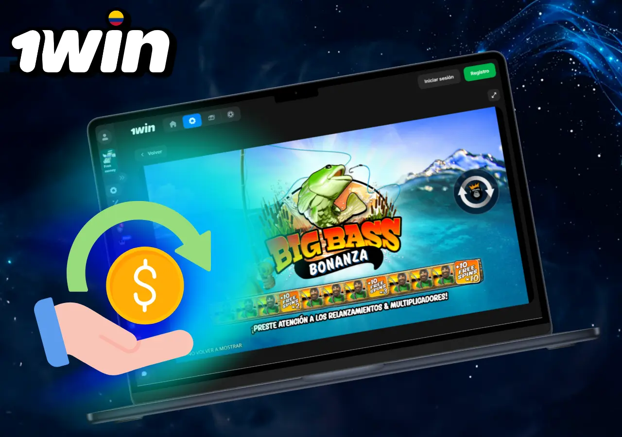 Selección del método de pago para el retiro