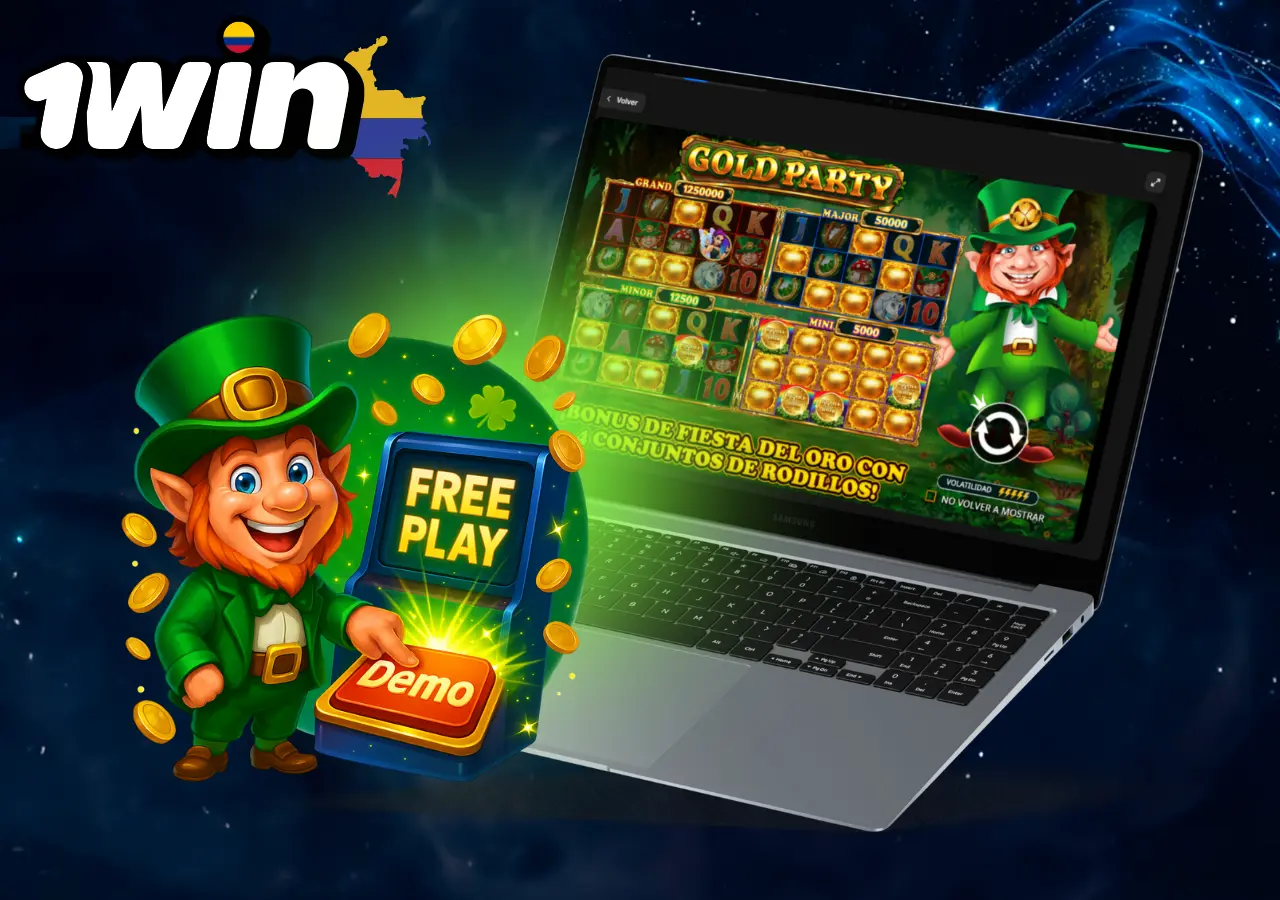 Modo demo de Gold Party sin dinero real